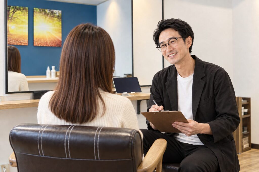 髪の悩みを、
そのままにしない。